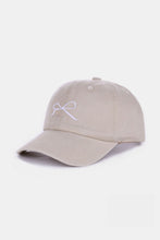 Load image into Gallery viewer, Zenana Bow Embroidered Washed Cotton Caps