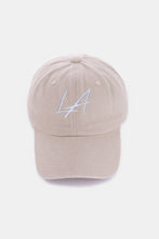 Load image into Gallery viewer, Zenana Washed Embroidered City Baseball Cap