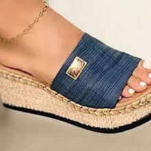 Load image into Gallery viewer, PU Leather Open Toe Sandals