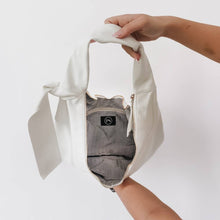 Load image into Gallery viewer, Bobbie Bow Hobo Shoulder Bag: Black