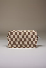 Load image into Gallery viewer, Zenana Checkered Pattern Knitted Cosmetic Pouch