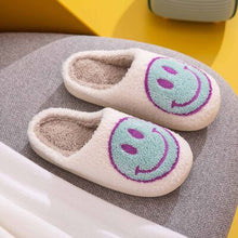 Load image into Gallery viewer, Melody Smiley Face Slippers