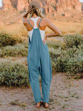 Load image into Gallery viewer, Double Take Full Size V-Neck Sleeveless Jumpsuit with Pockets