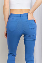 Load image into Gallery viewer, YMI Jeanswear Kate Hyper-Stretch Full Size Mid-Rise Skinny Jeans in Electric Blue