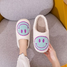 Load image into Gallery viewer, Melody Smiley Face Slippers
