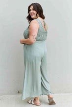 Load image into Gallery viewer, HEYSON Watch Me Full Size Crochet Detail Jumpsuit