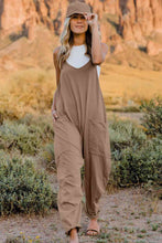 Load image into Gallery viewer, Double Take Full Size V-Neck Sleeveless Jumpsuit with Pockets