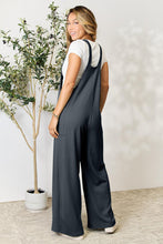 Load image into Gallery viewer, Double Take Full Size Wide Strap Overall with Pockets