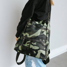 Load image into Gallery viewer, Nori Nylon Backpack - $15 SALE: Dark Camo
