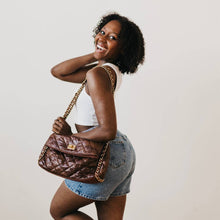 Load image into Gallery viewer, Surly Chain Shoulder Bag *NEW COLOR ADDED*: Black
