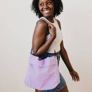 Carrie Catch All Shoulder Tote Bag: Black