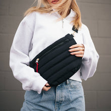 Load image into Gallery viewer, Jolie Puffer Belt Bag NEW COLORS!: Light Grey
