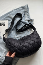 Load image into Gallery viewer, Quilted Adjustable Strap Crossbody Bag
