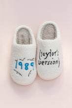 Load image into Gallery viewer, Taylor&#39;s Valentine&#39;s Heart Slippers Sandals Slides: Medium / Midnight

