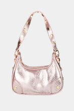 Load image into Gallery viewer, Fame Star Button Trim Hobo Handbag
