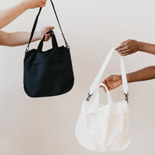 Load image into Gallery viewer, Carrie Catch All Shoulder Tote Bag: Black
