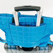 Load image into Gallery viewer, Day Dreamer Quilted Tote Bag: Blue
