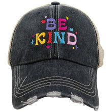 Load image into Gallery viewer, Be Kind Wholesale Trucker Hat: Black
