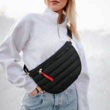 Load image into Gallery viewer, Jolie Puffer Belt Bag NEW COLORS!: Light Grey
