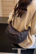 Load image into Gallery viewer, Quilted Adjustable Strap Crossbody Bag
