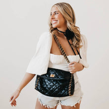 Load image into Gallery viewer, Surly Chain Shoulder Bag *NEW COLOR ADDED*: Black
