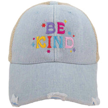 Load image into Gallery viewer, Be Kind Wholesale Trucker Hat: Black

