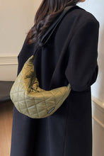 Load image into Gallery viewer, Quilted Adjustable Strap Crossbody Bag
