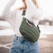 Load image into Gallery viewer, Jolie Puffer Belt Bag NEW COLORS!: Light Grey
