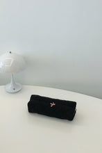 Load image into Gallery viewer, Bow Embroidered Quilted Storage Bag
