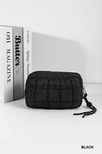 .._ SI-26799 Premium Quilted Mini Case: FUCHSIA-172304 / OS