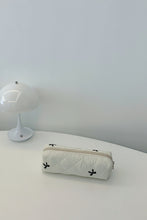 Load image into Gallery viewer, Bow Embroidered Quilted Storage Bag
