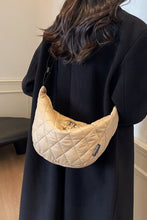 Load image into Gallery viewer, Quilted Adjustable Strap Crossbody Bag
