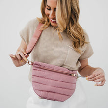 Load image into Gallery viewer, Jolie Puffer Belt Bag NEW COLORS!: Light Grey
