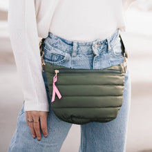 Load image into Gallery viewer, Jolie Puffer Belt Bag NEW COLORS!: Light Grey
