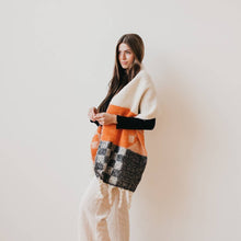 Load image into Gallery viewer, Autumn Spice Checkered Scarf
