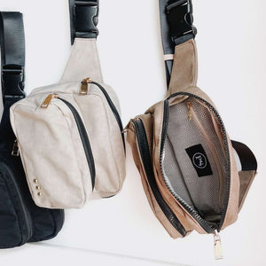 Tuscany Sling Bag: Khaki