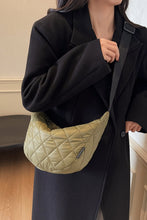 Load image into Gallery viewer, Quilted Adjustable Strap Crossbody Bag
