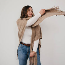 Load image into Gallery viewer, Prince Paisley Shawl: Black
