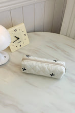 Load image into Gallery viewer, Bow Embroidered Quilted Storage Bag
