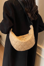 Load image into Gallery viewer, Quilted Adjustable Strap Crossbody Bag
