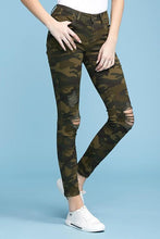 Load image into Gallery viewer, Judy Blue Camo Print Skinny Jeans - Plus
