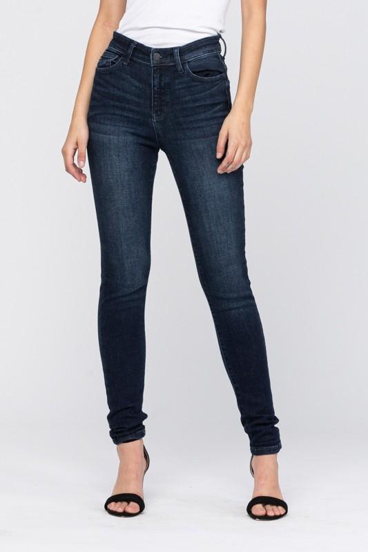 Judy Blue Super Dark High Waist Skinny Jeans PREORDER
