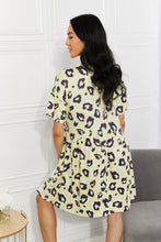 Load image into Gallery viewer, BOMBOM Take It Easy Animal Print Dress
