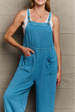 Load image into Gallery viewer, HEYSON Playful Mineral Wash Gauze Overalls
