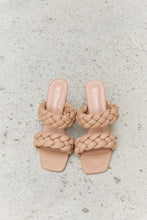 Load image into Gallery viewer, Forever Link Double Braided Strap Mule Heels
