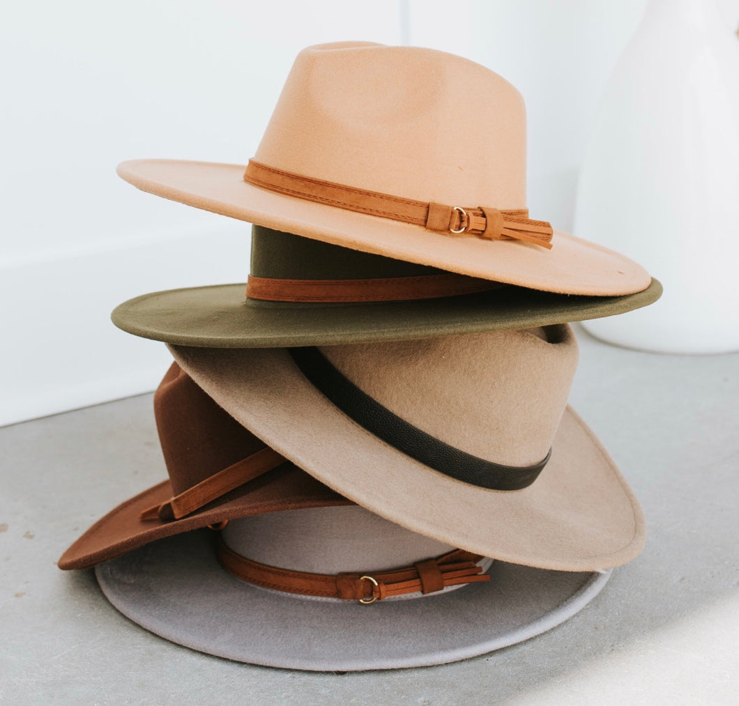 Lesley Wide Brim Hat