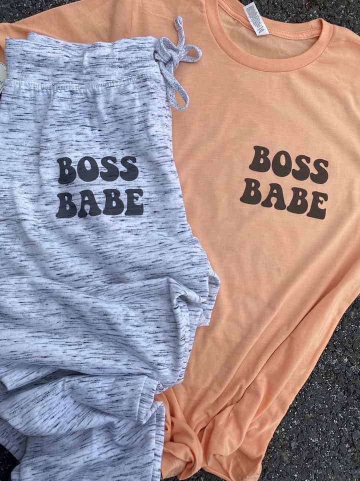Boss Babe Joggers + Tee