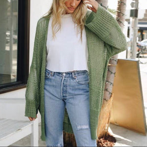 Knit Netted Cardi
